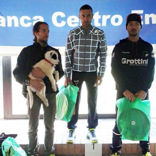 Alessandro Pisani sul podio Alessandro Pisani sul podio