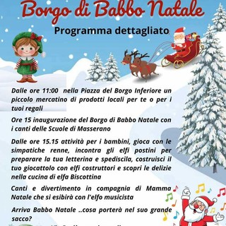 A Masserano prende vita il Borgo di Babbo Natale: una giornata di magia per grandi e piccini A Masserano prende vita il Borgo di Babbo Natale: una giornata di magia per grandi e piccini