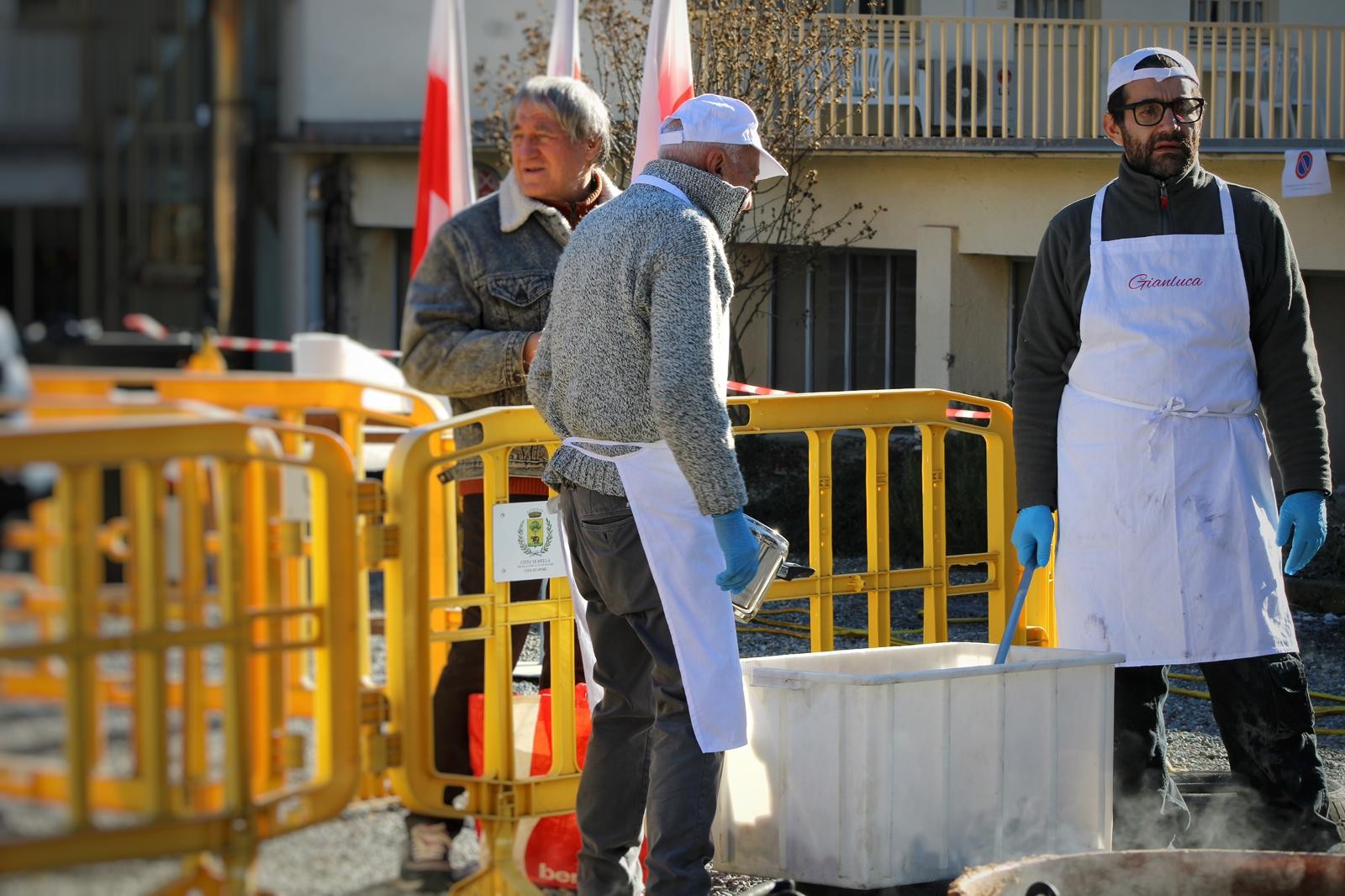 Croce Rossa, a Biella grande successo per la storica Fagiolata Benefica FOTO