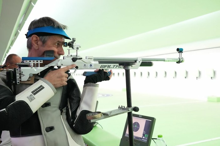 Tiro a segno, campionati italiani, Donato di T.S.N Biella sfiora il podio a Roma nella foto Luigi Donato Tiro a segno, campionati italiani, Donato di T.S.N Biella sfiora il podio a Roma nella foto Luigi Donato