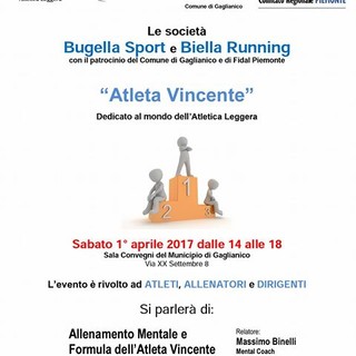 Gaglianico: Un seminario per scoprire l'"Atleta Vincente"
