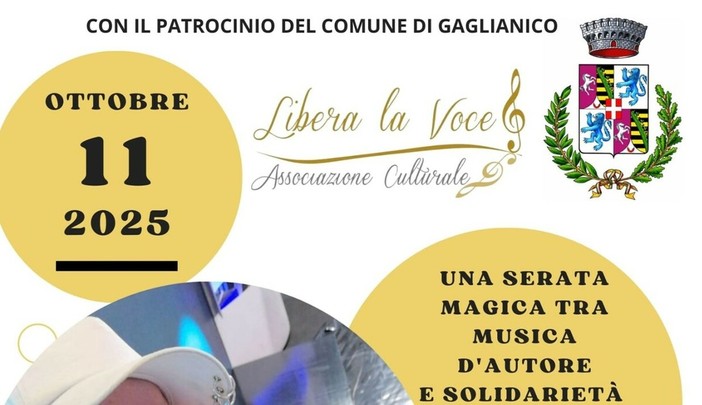 Serata spettacolo a Gaglianico con il maestro Alex Parravano e i ragazzi di “Libera la Voce”