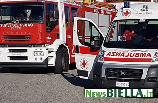 Soccorso un uomo in casa, a Mongrando scatta l’allarme (foto di repertorio)