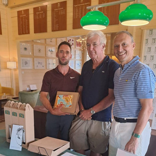 Ravizzotti, Olivieri e Giancola nella Piccaia Golf Cup