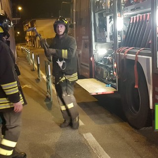 incendio sottotetto