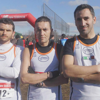 I "cattivissimi" dell'As Gaglianico: Fabio Lovisetto, Stefano Velatta e Alessandro Zingarelli