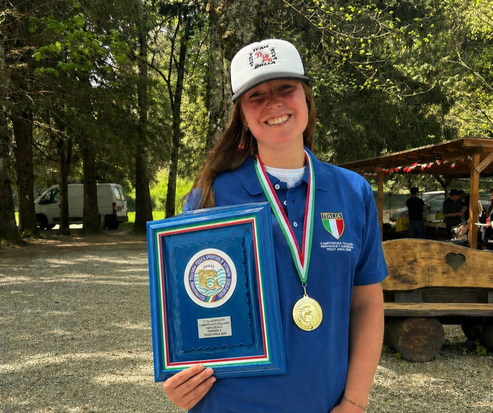 Maria Letizia Gatto Campionessa Italiana specialità Trout Area