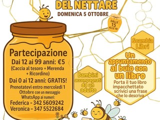 Benna, la Biblioteca civica riapre il 5 ottobre con “Alla ricerca del nettare”