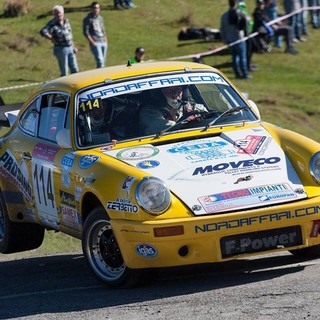 L'equipaggio Bertinotti-Rondi al campionato italiano Rally Storici