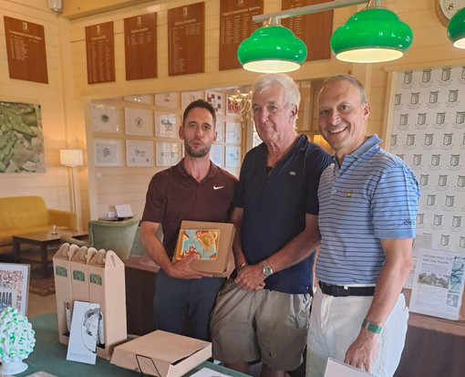 Ravizzotti, Olivieri e Giancola nella Piccaia Golf Cup