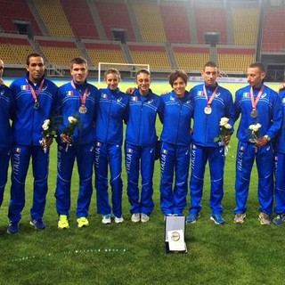 Le rappresentative italiane (Foto Fidal)