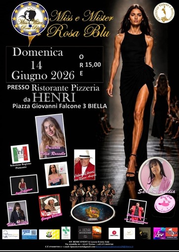 Miss Rosa Blu 2026 a Biella l’Official Casting Regione Piemonte Miss Rosa Blu 2026 a Biella l’Official Casting Regione Piemonte