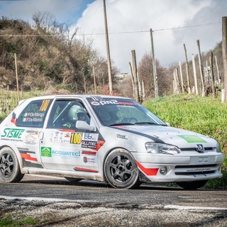 Rally Valle d'Aosta, Equipe Vitesse presente con l'equipaggio Francesco e Paolo De Marco