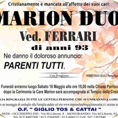 Marion Duò, Ved. Ferrari