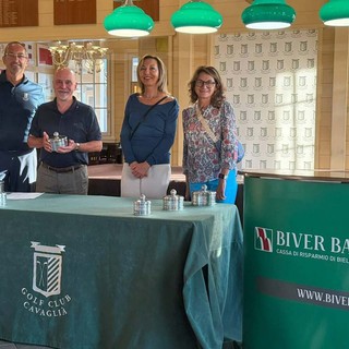 Al Golf Club Cavaglià la classica Coppa Biver Banca gruppo Banca di Asti