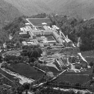 Il Santuario d'Oropa nelle foto d'archivio: quando la cupola era solo un progetto - Copyright Fondazione Sella 2026
