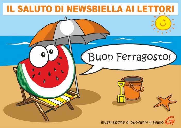 La magia di Ferragosto: Biellese asciutto e rovente - Illustrazione di Giovanni Cavallo.