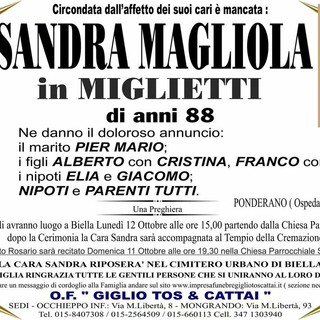 Sandra Magliola in Miglietti