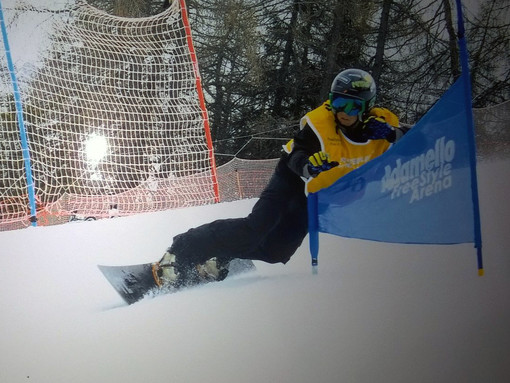Snowboard: Devin Castello vince gigante allievi agli Assoluti Snowboard: Devin Castello vince gigante allievi agli Assoluti