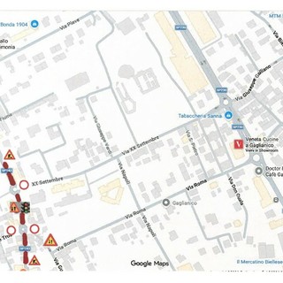 Gaglianico, attenzione alla viabilità sulla Trossi