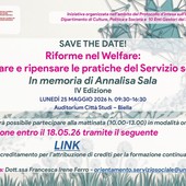 "Riforme nel welfare" se ne parla a Città Studi