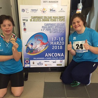 Tripletta agli assoluti Fisdir, il Team Ability festeggia gli ori di Nicole Orlando e Chiara Zeni