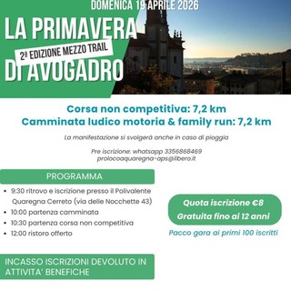 A Quaregna Cerreto torna “La Primavera di Avogadro”