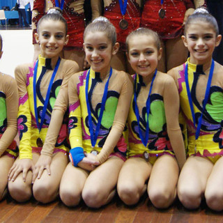 le piccole atlete dell'Eurogymnica le piccole atlete dell'Eurogymnica