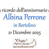Albina Perrone in Bertolino, anniversario