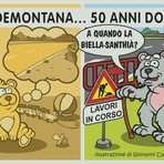 Pedemontana, cinquant'anni dopo: il sogno diventa cantiere - Illustrazione di Giovanni Cavallo Pedemontana, cinquant'anni dopo: il sogno diventa cantiere - Illustrazione di Giovanni Cavallo