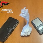 Brusnengo, 50 grammi di cocaina in auto: arrestato 28enne Brusnengo, 50 grammi di cocaina in auto: arrestato 28enne