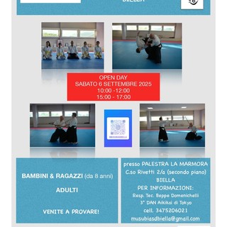 Open Day Aikido a Biella, scopri la Via dell’Armonia con MUSUBI ASD