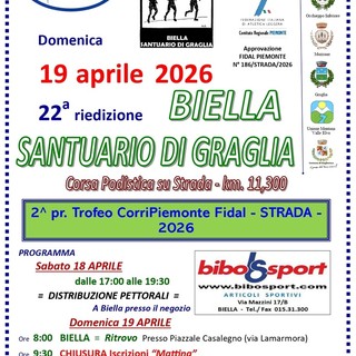 Biella-Santuario di Graglia: torna la grande corsa podistica tra sport e territorio