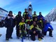 Gli atleti dello Sci Club Oasi Zegna in pista ad Alagna