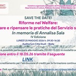 "Riforme nel welfare" se ne parla a Città Studi "Riforme nel welfare" se ne parla a Città Studi