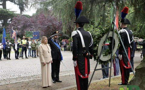 Festa della Repubblica a Biella, la cerimonia ai Giardini Zumaglini FOTO di Davide Finatti per Newsbiella.it