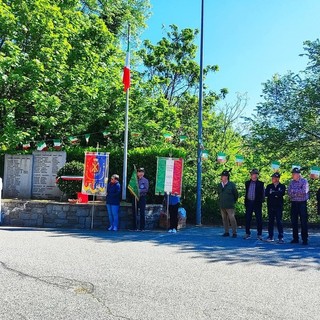 Valle San Nicolao celebra il 25 Aprile, presenti anche gli alunni delle scuole FOTO
