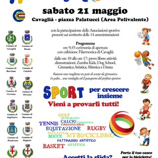 Cavaglià: Il 21 maggio giornata di festa con il #PartySport