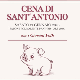 A Pray si festeggia il patrono, Sant'Antonio Abate