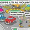 Troppe liti sulle strade di Biella, l’invito: più pazienza e rispetto al volante (vignetta di Giovanni Cavallo)