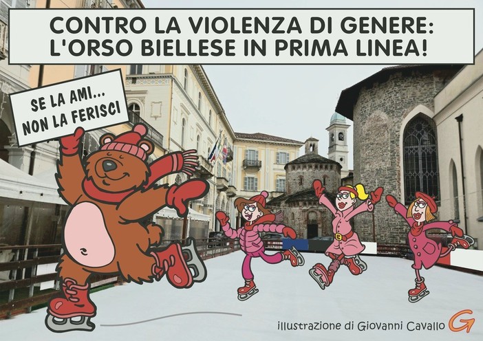Biella unita contro la violenza: la società che educa è quella che vince - Illustrazione di Giovanni Cavallo Biella unita contro la violenza: la società che educa è quella che vince - Illustrazione di Giovanni Cavallo