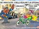 A Biella biciclette da record: il doping è nel motore - Illustrazione di Giovanni Cavallo A Biella biciclette da record: il doping è nel motore - Illustrazione di Giovanni Cavallo