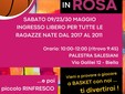 Basket femminile, tornano i sabati in rosa