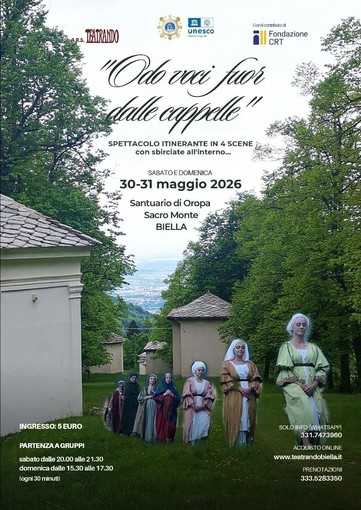 A Oropa "Odo voci fuor dalle cappelle" A Oropa "Odo voci fuor dalle cappelle"