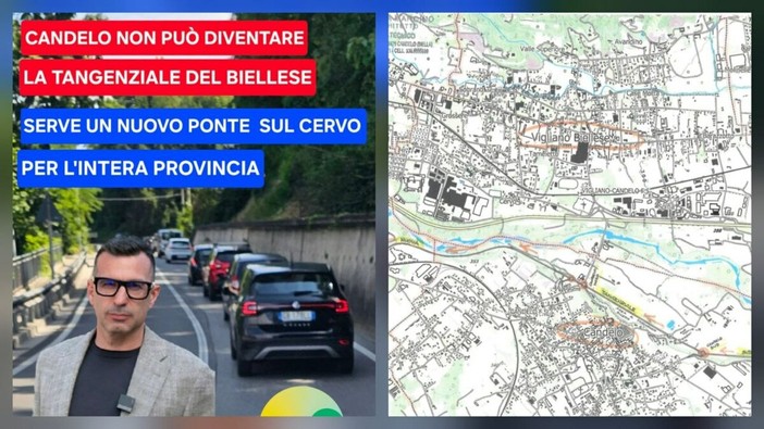 Pizzi, Candelo Oltre: "Serve un nuovo ponte sul Cervo" Pizzi, Candelo Oltre: "Serve un nuovo ponte sul Cervo"