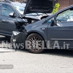 Scontro tra Biella e Vigliano: due auto coinvolte, lunghe code FOTO Mattia Baù per newsbiella.it Scontro tra Biella e Vigliano: due auto coinvolte, lunghe code FOTO Mattia Baù per newsbiella.it