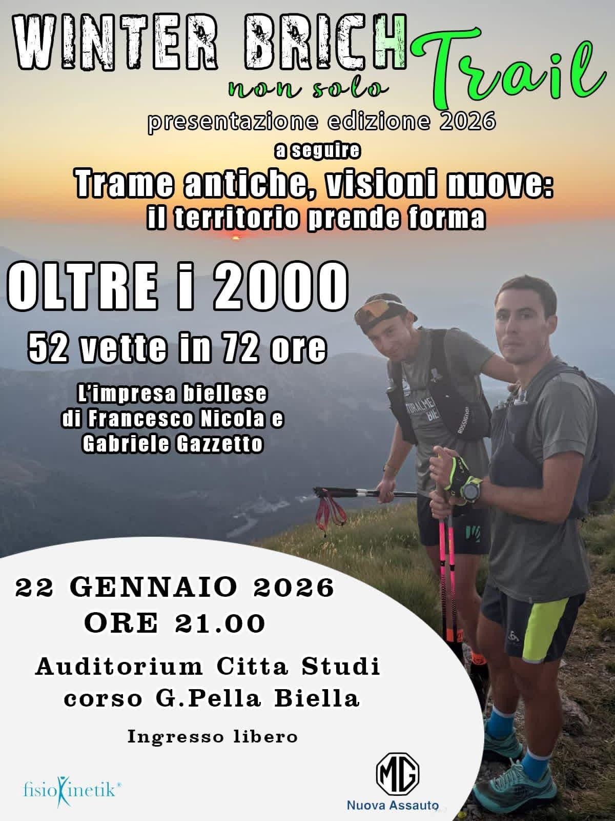 Il Winter Brich Trail si presenta: un viaggio che lega sport, storia e cuore
