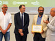 Nell’immagine, un momento della premiazione di Su Nuraghe a Torino Nell’immagine, un momento della premiazione di Su Nuraghe a Torino