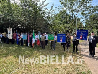 Biella, Ramella Pralungo all’ANPdI: “Dai cippi il valore della memoria” FOTO e VIDEO Massimo Giacobbe e Catia Ciccarelli per newsbiella.it