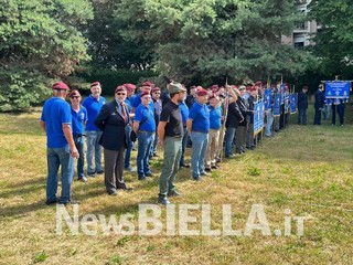 Biella, Ramella Pralungo all’ANPdI: “Dai cippi il valore della memoria” FOTO e VIDEO Massimo Giacobbe e Catia Ciccarelli per newsbiella.it